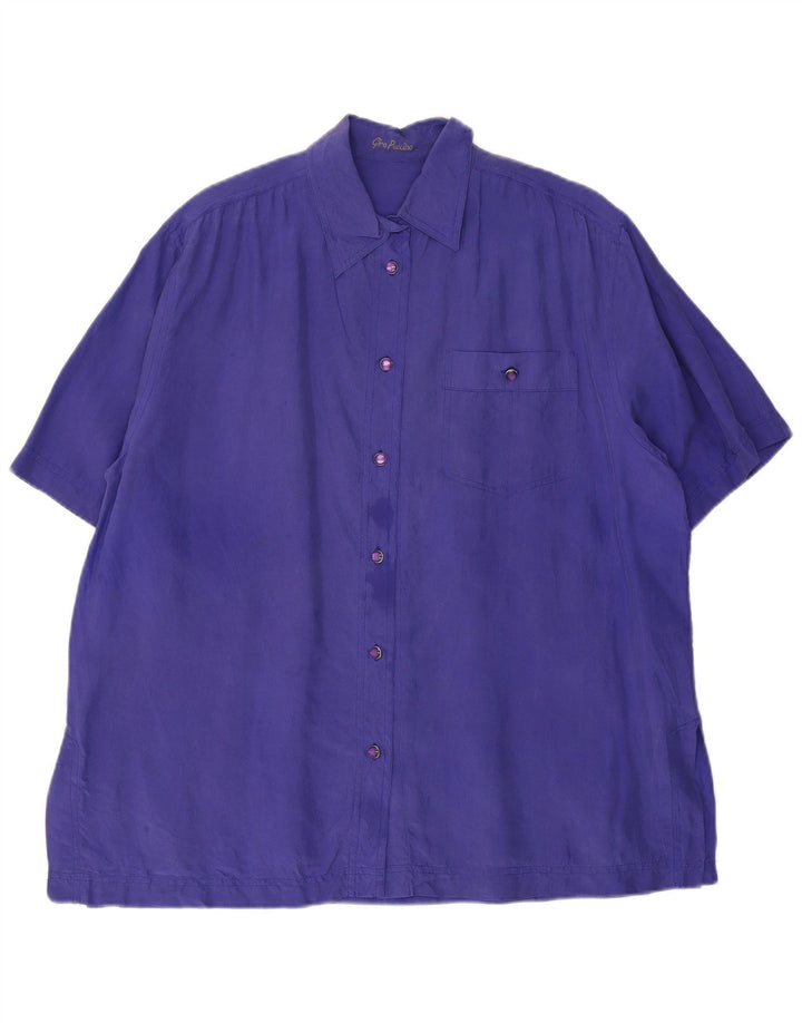 Camicetta oversize a maniche corte da donna Gira Puccino IT 44 Viola medio