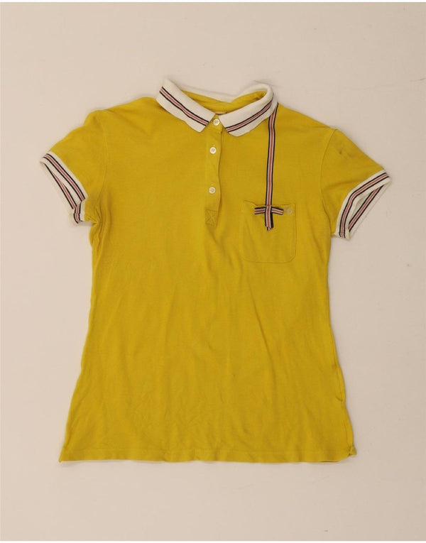 Polo da donna Fay UK 12 media gialla