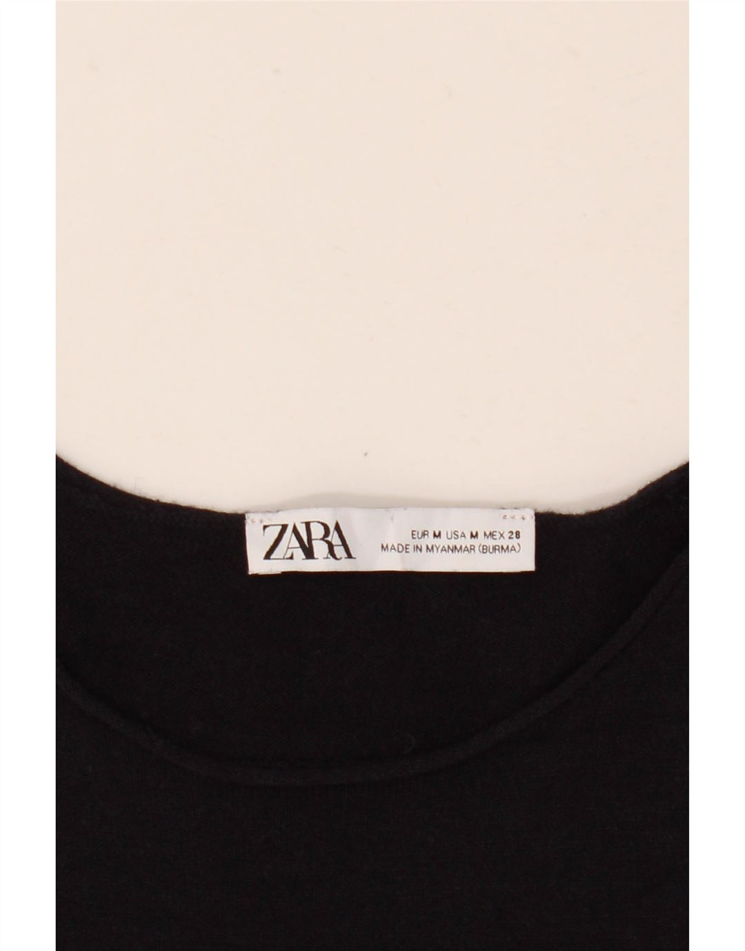 Vestito maxi a maniche lunghe da donna Zara UK 14 medio a righe nere