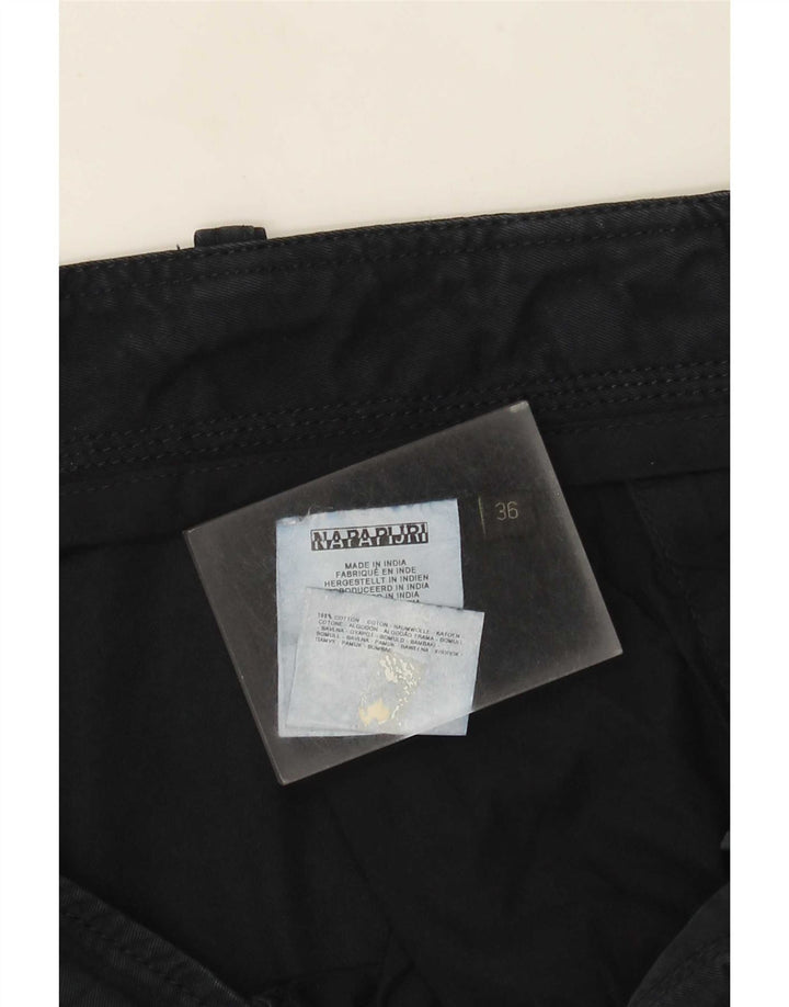 Pantaloncini cargo da uomo Napapijri W36 grandi in cotone blu navy