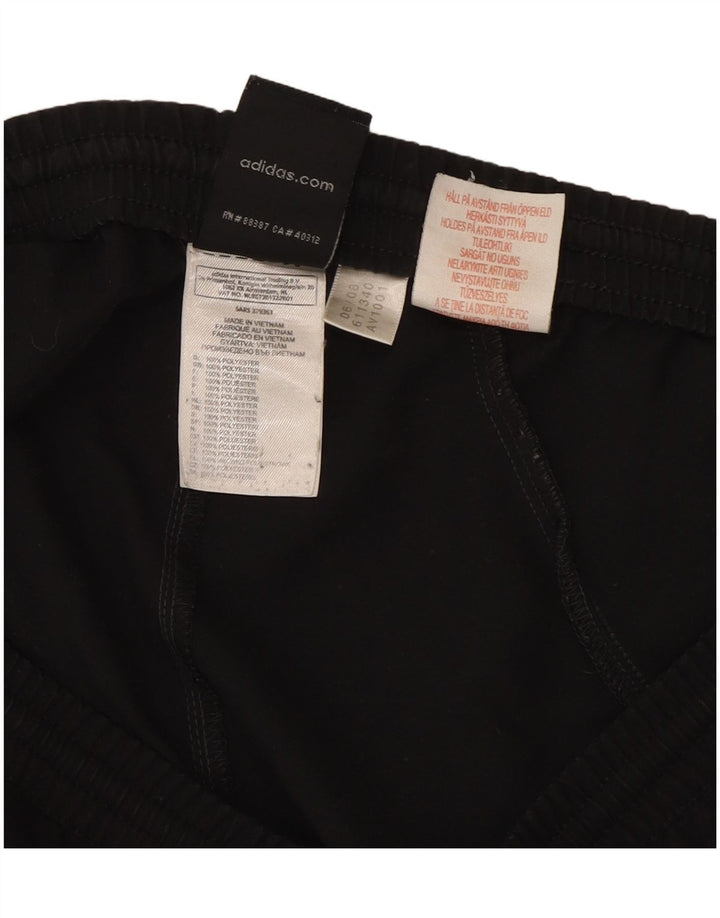 Pantaloncini sportivi Adidas da ragazzo 13-14 anni in poliestere nero