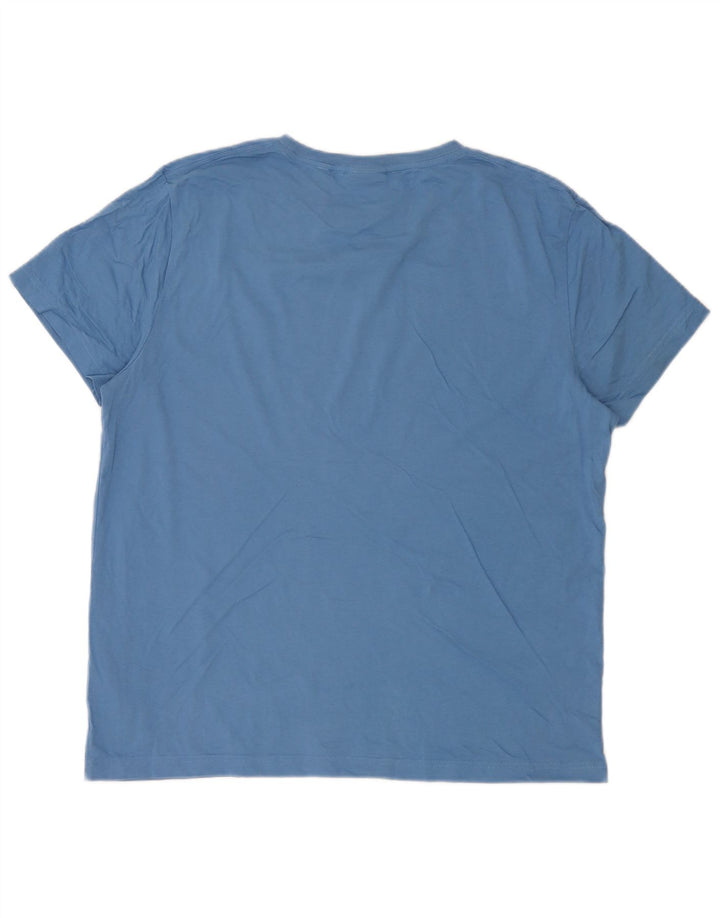 Gant T-shirt da uomo Top XL in cotone blu