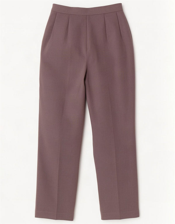 Marks & Spencer Pantaloni casual affusolati da donna UK 8 Small W24 L27 Grigio