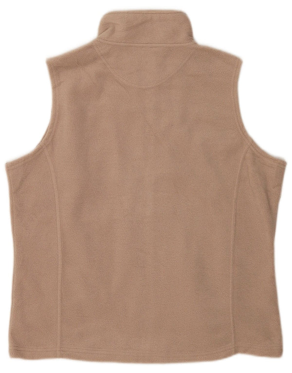 Giacca in pile da donna M&Co UK 18 XL Poliestere beige