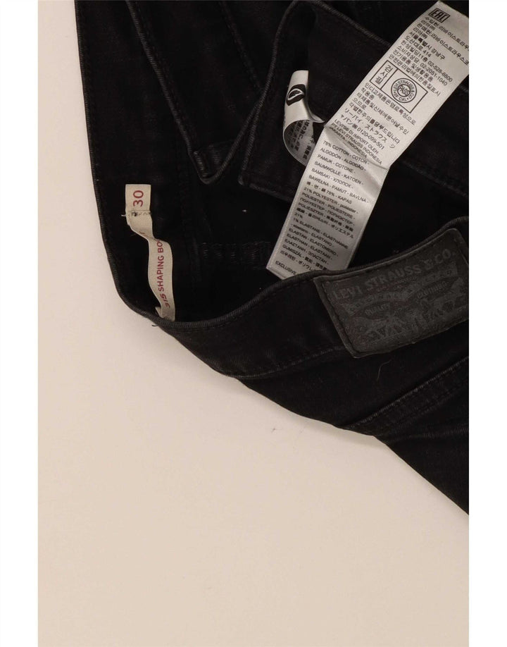 Levi's Jeans 315 Bootcut da donna W30 L32 Cotone nero