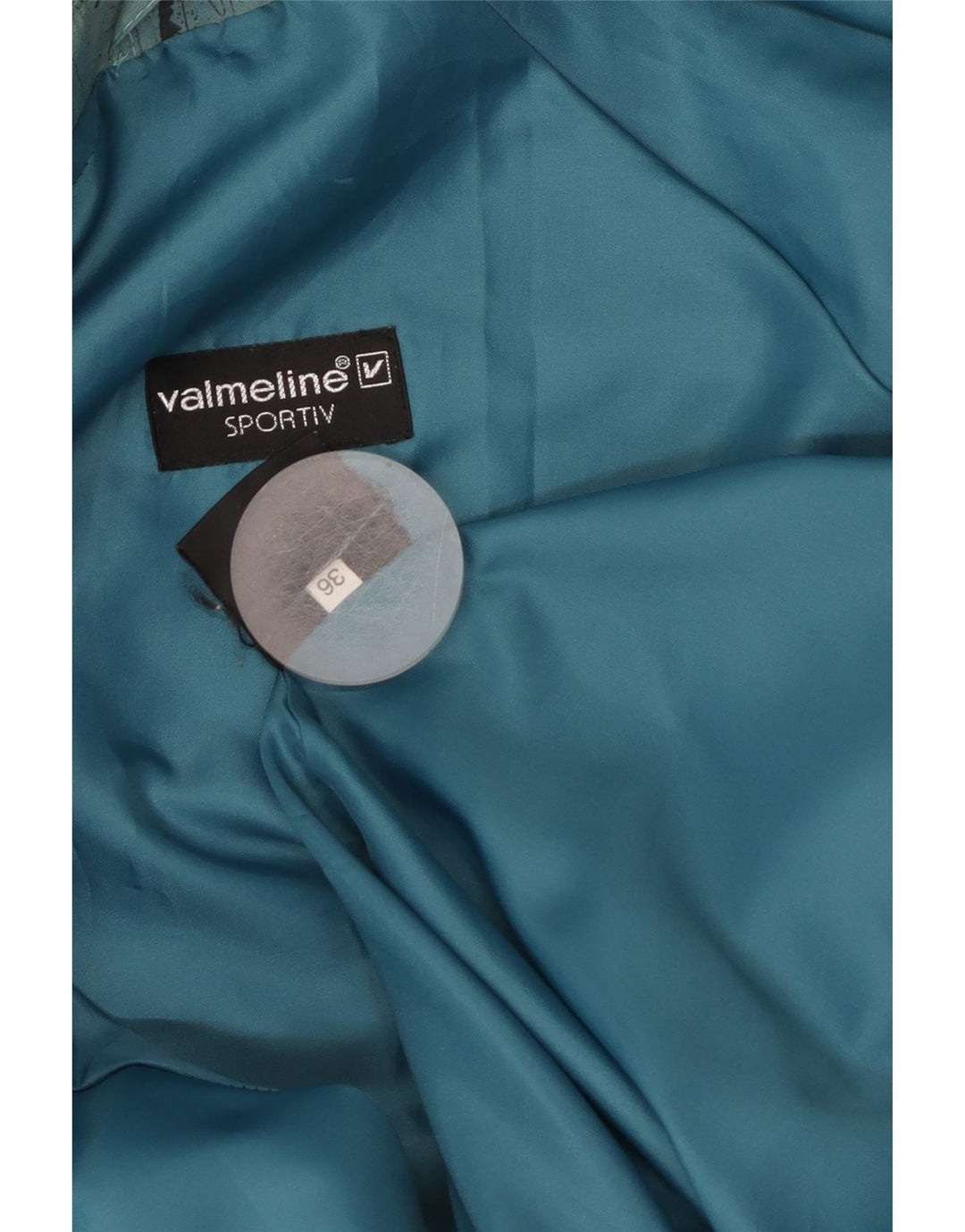 VALMELINE Soprabito oversize da donna EU 36 Small Blue Colourblock