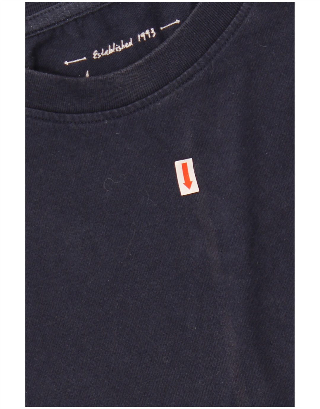 WEIRD FISH T-shirt grafica da uomo Top 2XL cotone blu navy