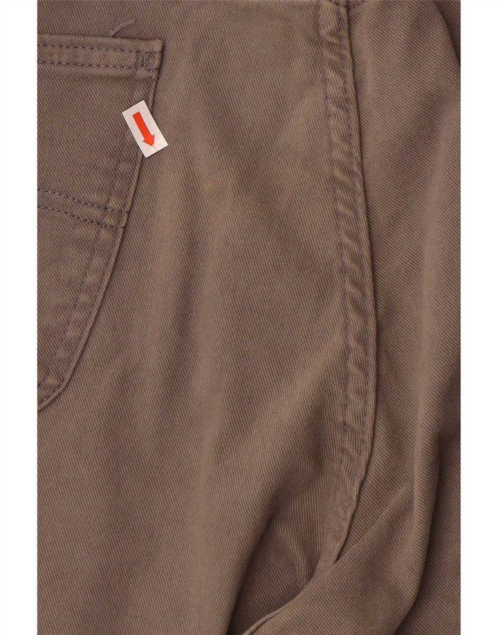 Jeans dritti Lee Brooklyn da donna W42 L30 cotone grigio
