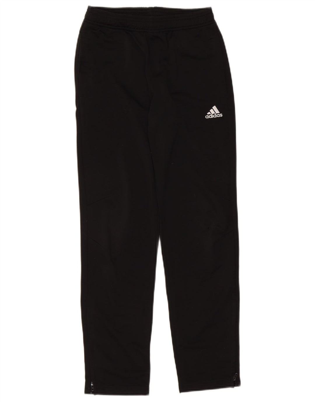 Pantaloni della tuta da ragazzo Adidas 11-12 anni in poliestere nero