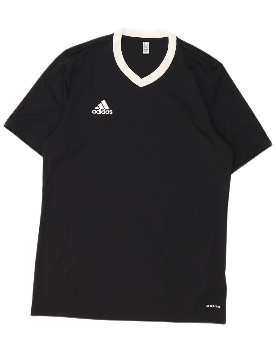 Maglietta Adidas Aeroready da uomo, grande, in poliestere nero