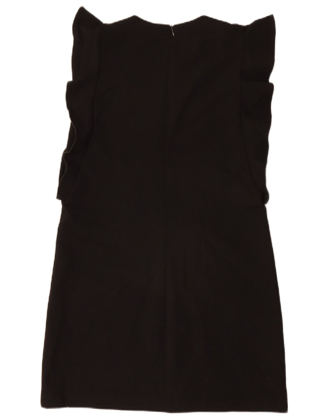 Abito tubino senza maniche ZARA da donna UK 12 medio nero