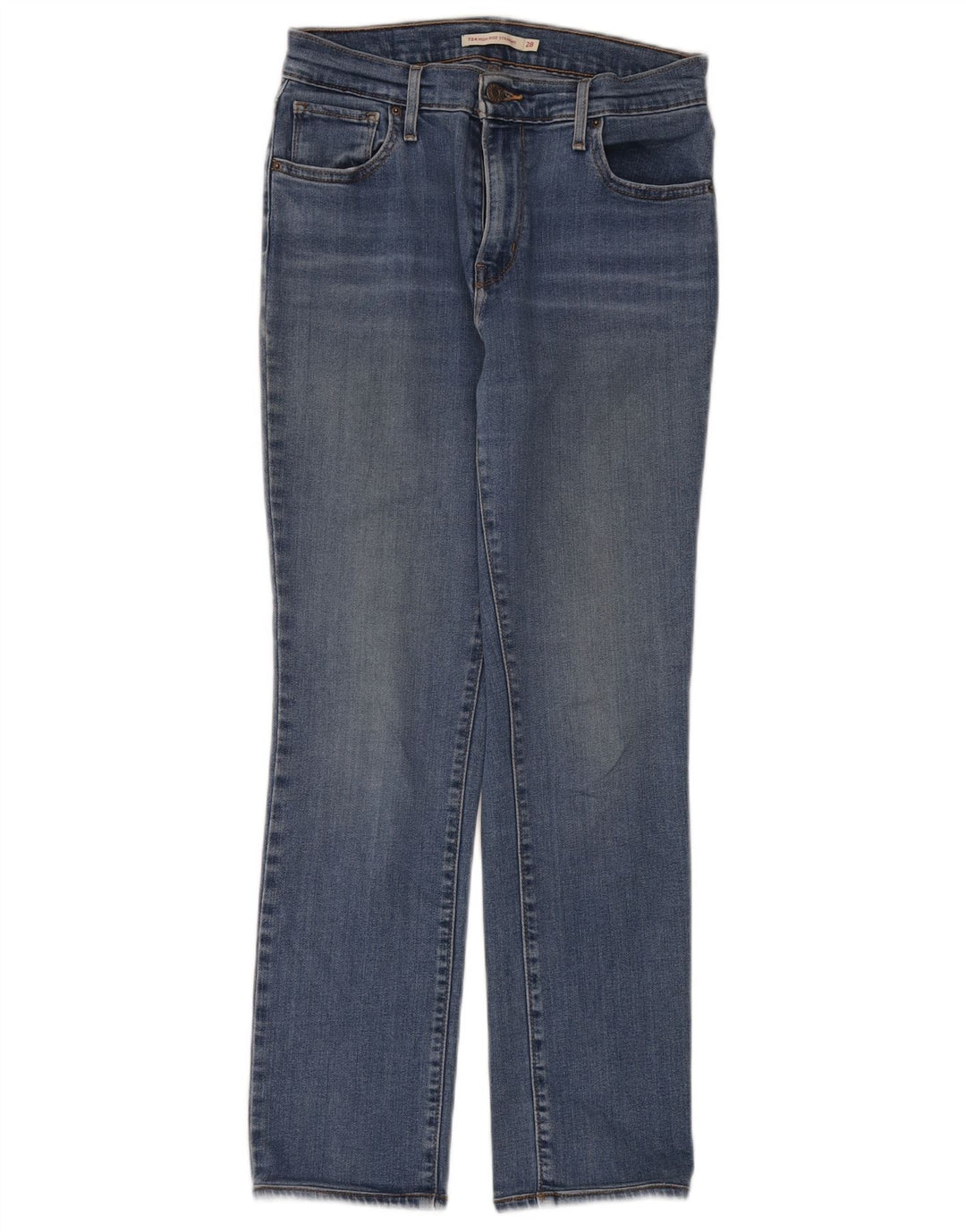 Jeans dritti a vita alta Levi's 724 da donna W28 L28 Blu