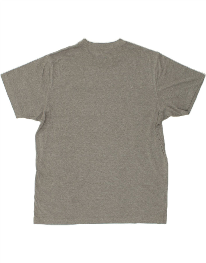 EDDIE BAUER Mens T-Shirt Top Large Grey Cotton Vintage Eddie Bauer and Second-Hand Eddie Bauer from Messina Hembry 