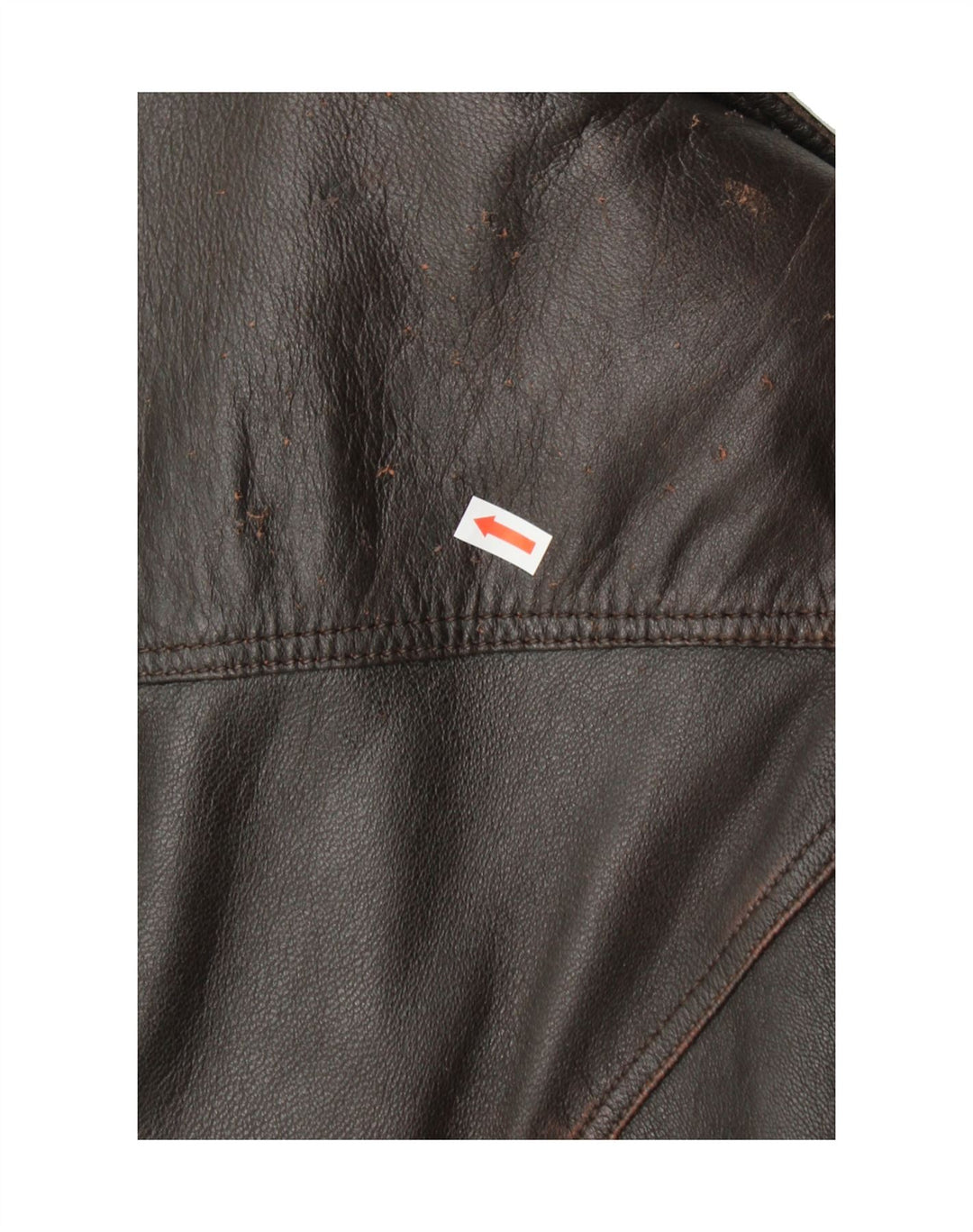 STREET ONE Womens Leather Jacket UK 10 Small Brown Leather Vintage Street One and Second-Hand Street One from Messina Hembry 