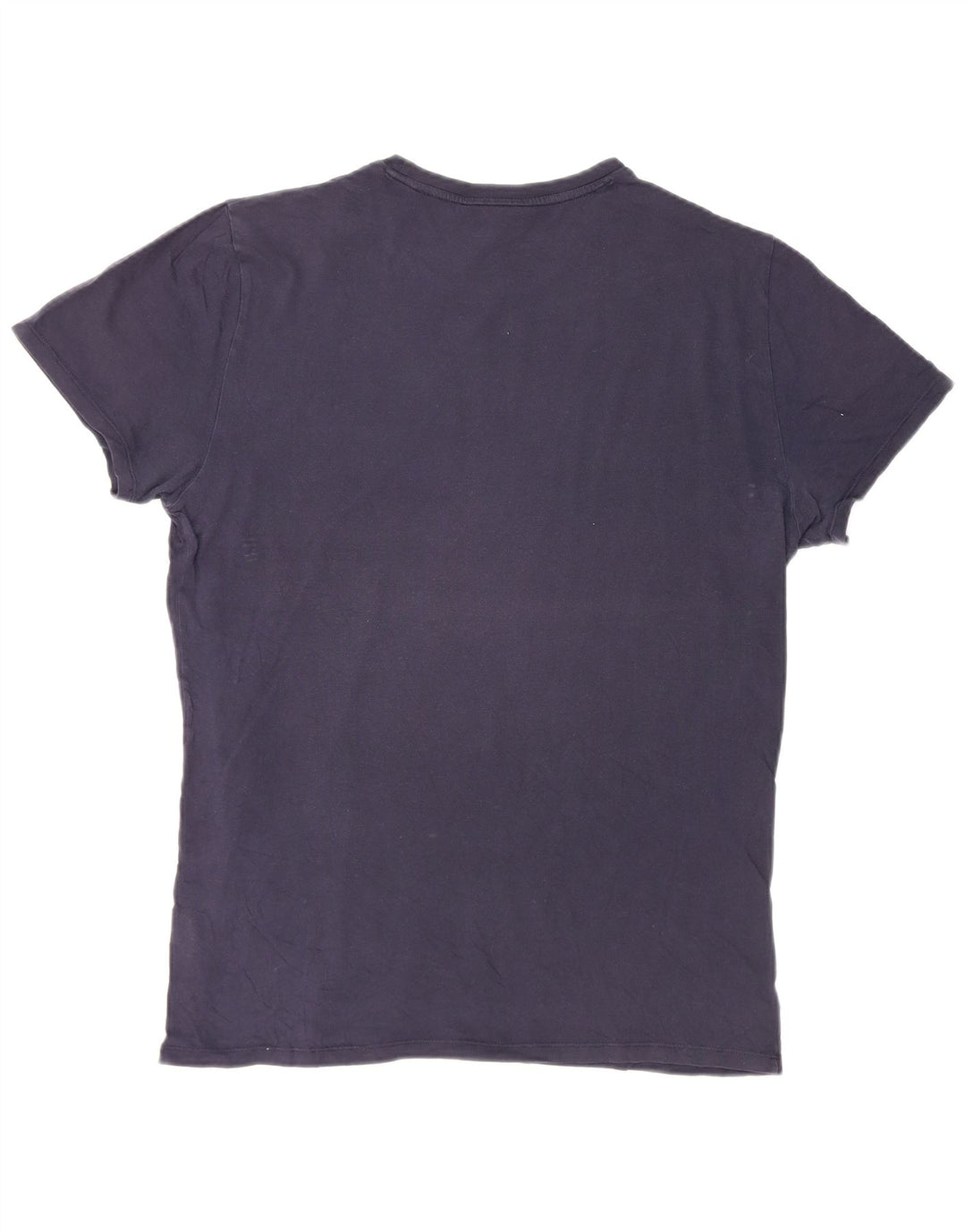 T-shirt da uomo Lacoste Top in cotone blu navy medio