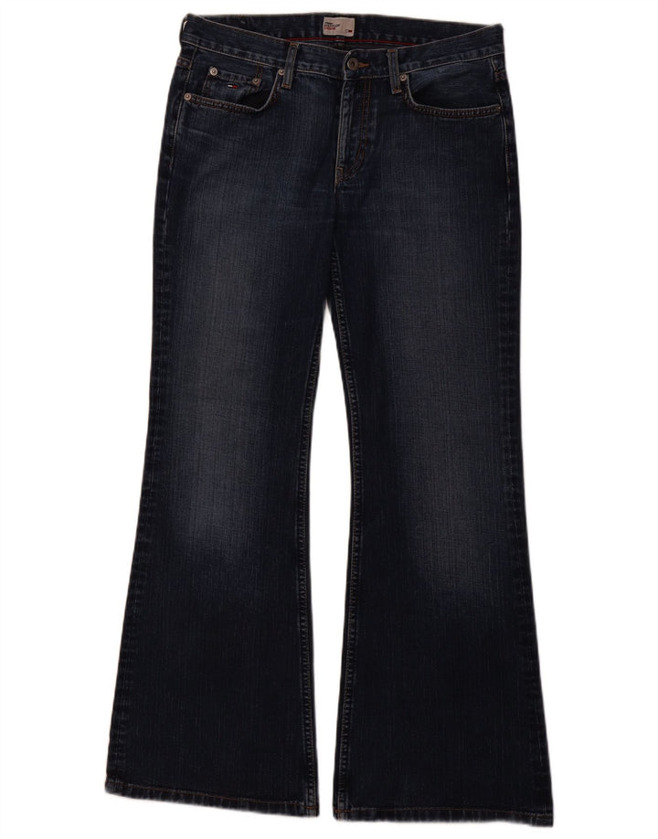 TOMMY HILFIGER Womens Bootcut Jeans W30 L32  Navy Blue Cotton