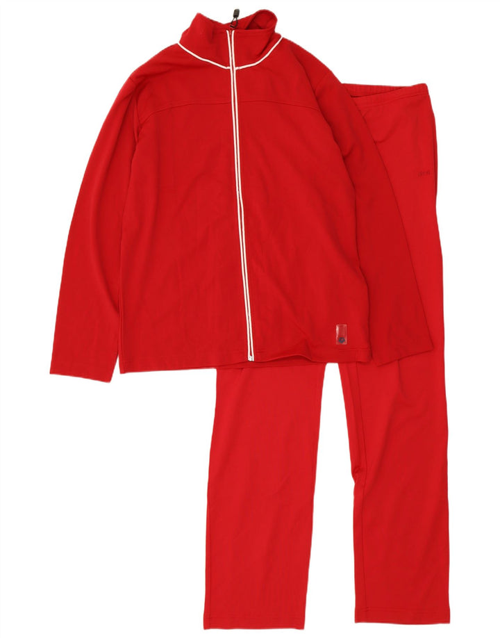 Tuta intera da uomo Arena UK 14 Medium Rosso Poliestere