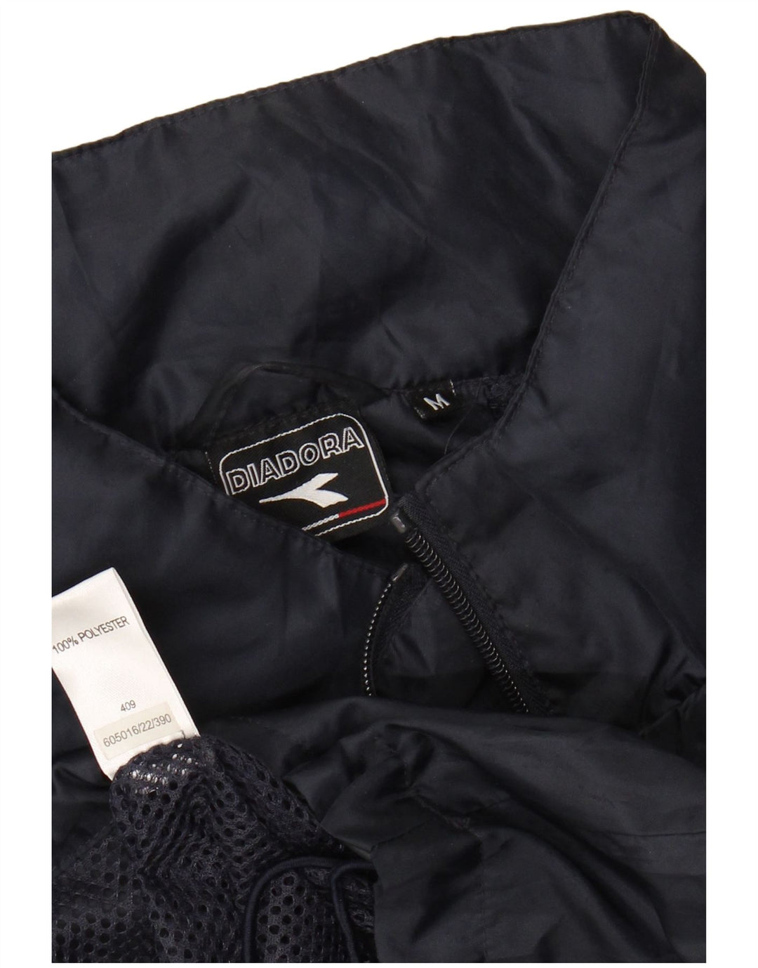 Giacca antipioggia da uomo Diadora UK 38 Medium Blu Navy Poliestere