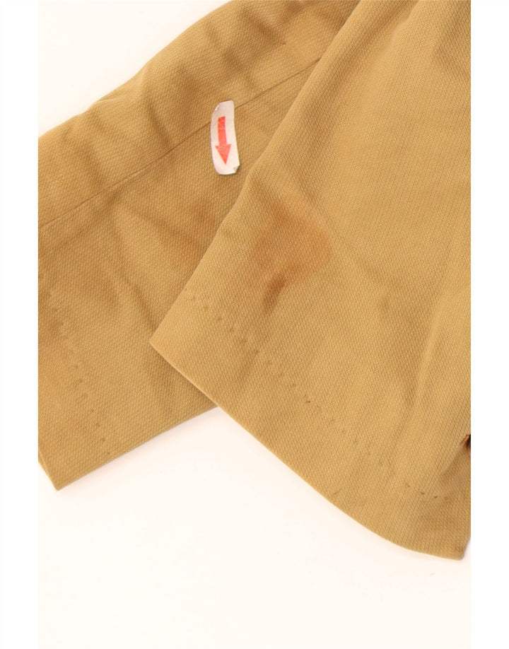 Giacca blazer da uomo a 2 bottoni Massimo Dutti EU 48 cotone kaki medio