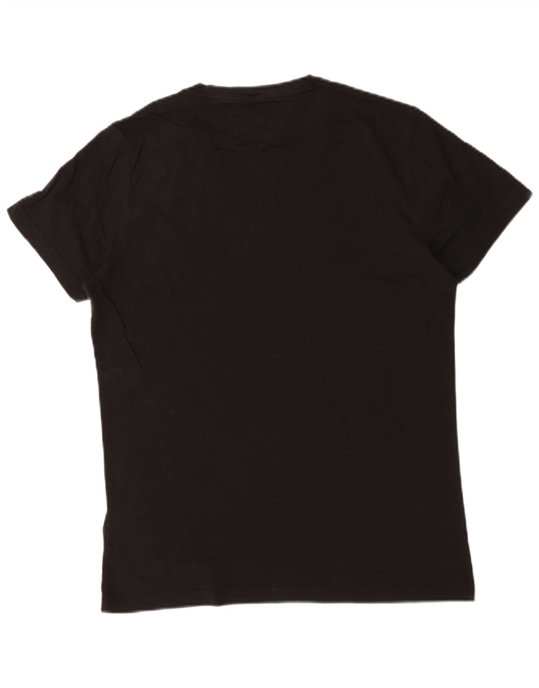 T-shirt da uomo Tommy Hilfiger Top in cotone nero medio
