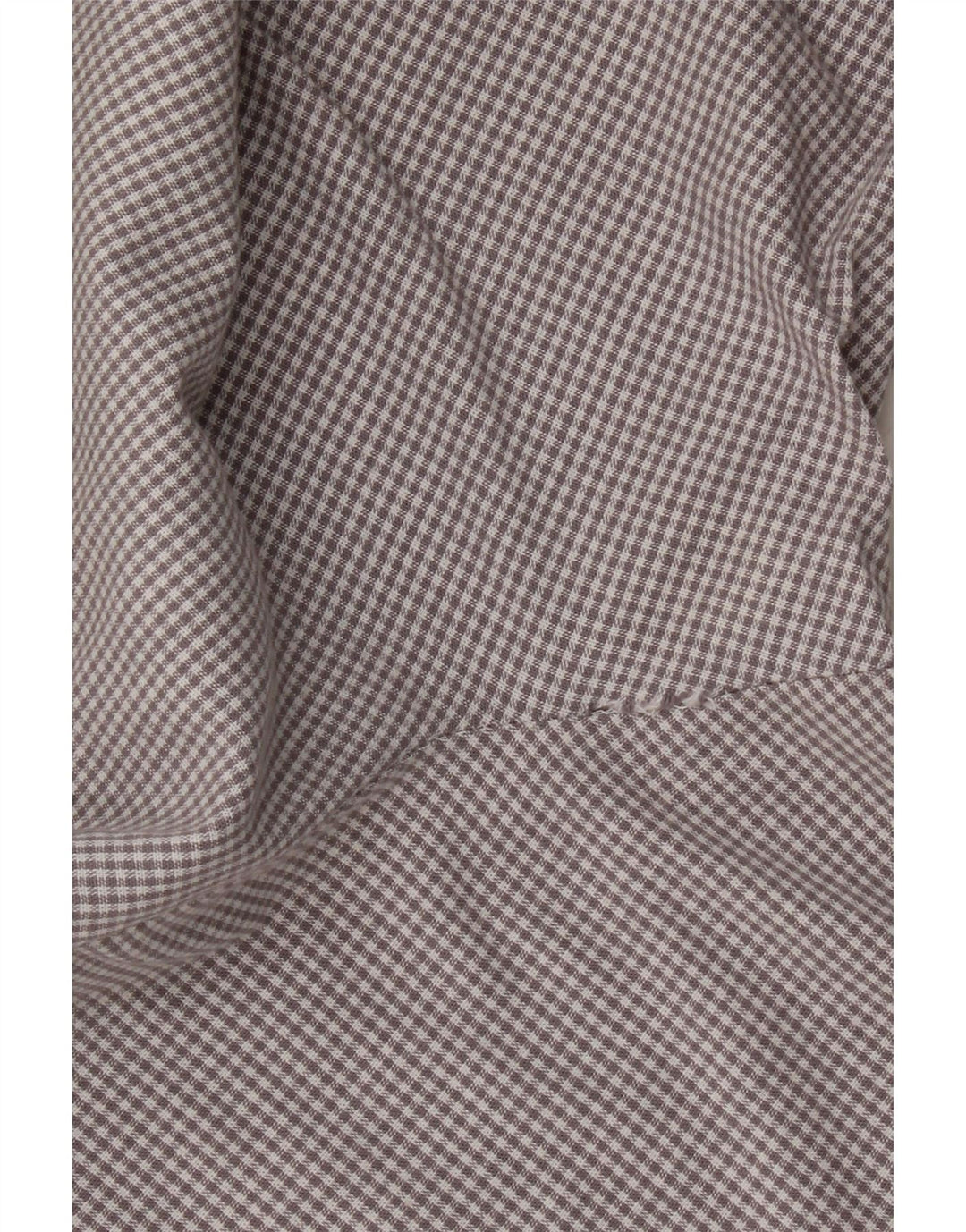 SASHA Womens Shirt UK 14 Large Grey Gingham Cotton Vintage Sasha and Second-Hand Sasha from Messina Hembry 