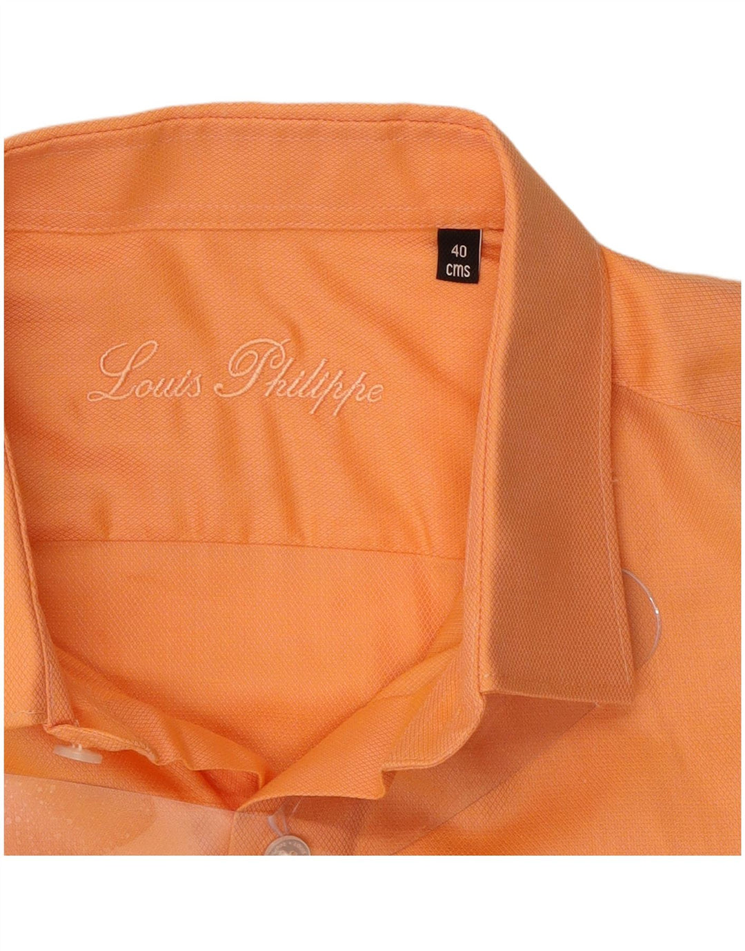 Camicia da uomo Luigi Filippo taglia 40 cotone arancione medio