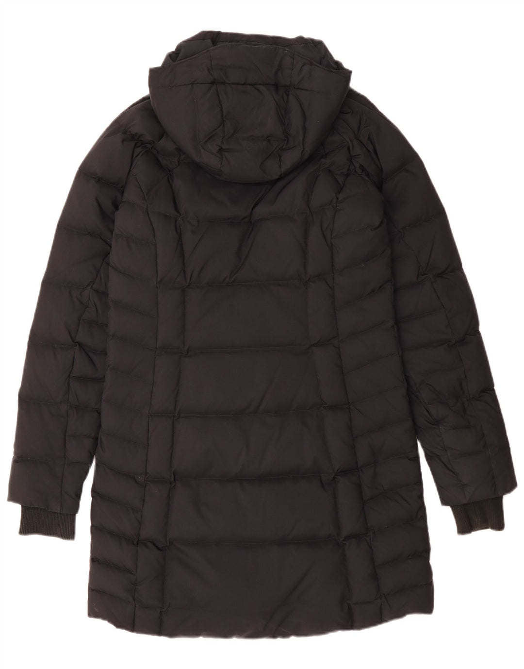 COLUMBIA Cappotto imbottito con cappuccio Omni-Shield da donna UK 14 Nylon nero medio