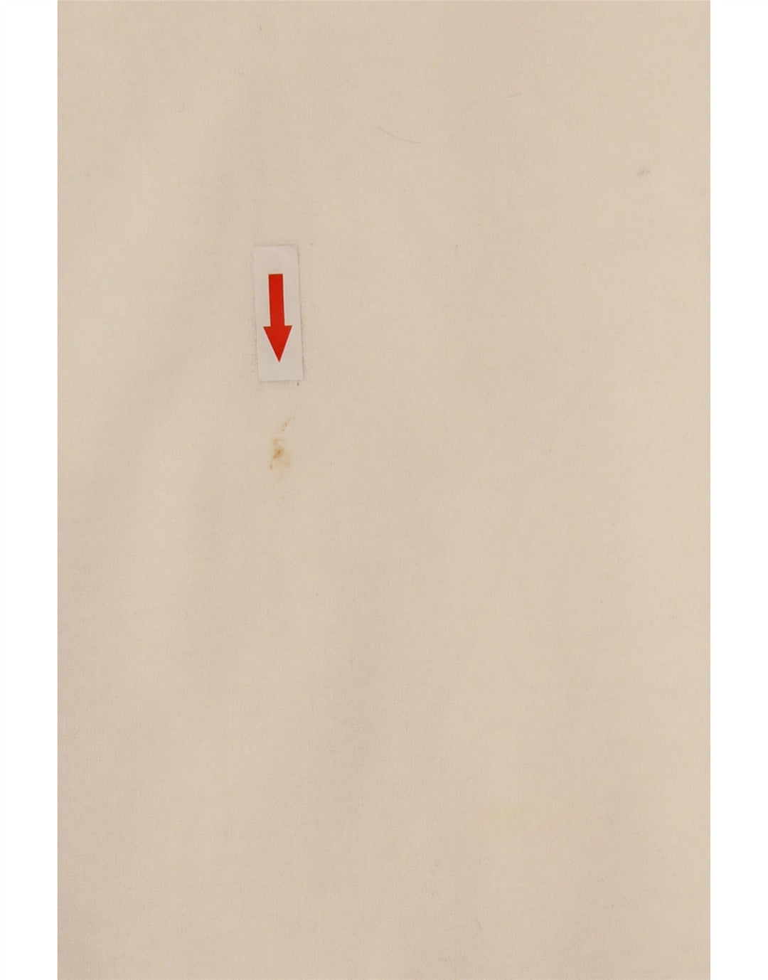 Felpa grafica da donna Zara UK 14 poliestere bianco medio