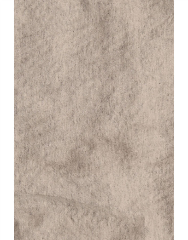 Felpa grafica da uomo Champion, maglione piccolo, cotone grigio
