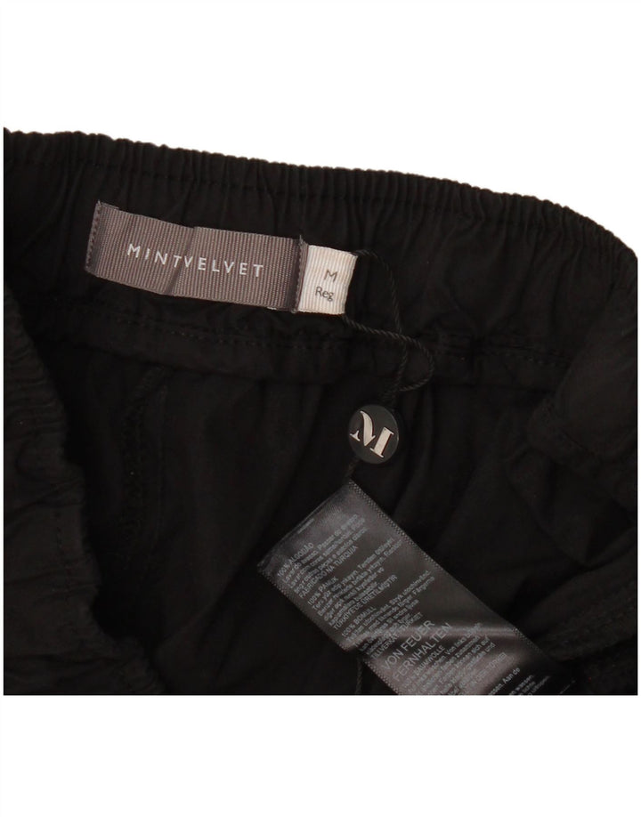 Pantaloni da tuta da donna MINT VELVET UK 14 Cotone nero medio