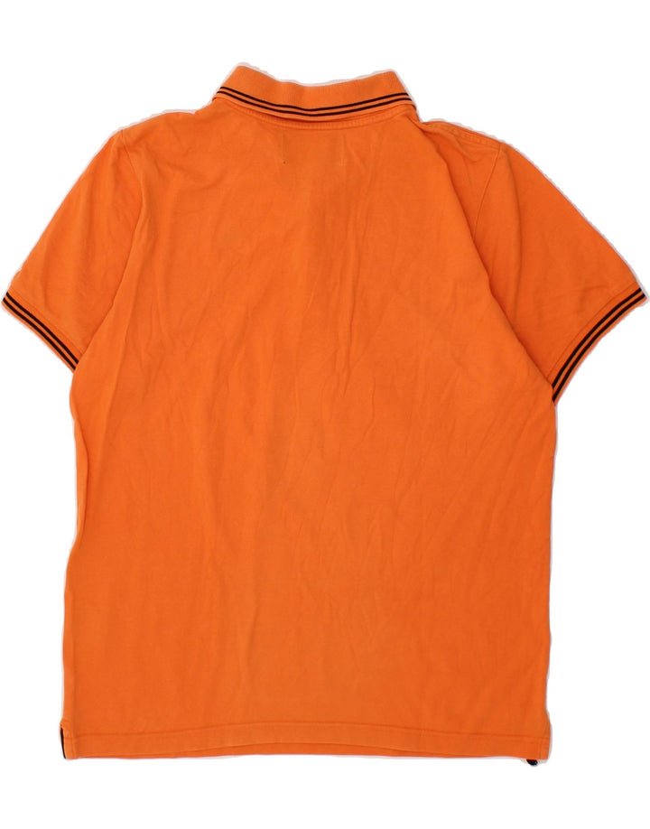 KAPPA Mens Polo Shirt Medium Orange Cotton Vintage Kappa and Second-Hand Kappa from Messina Hembry 