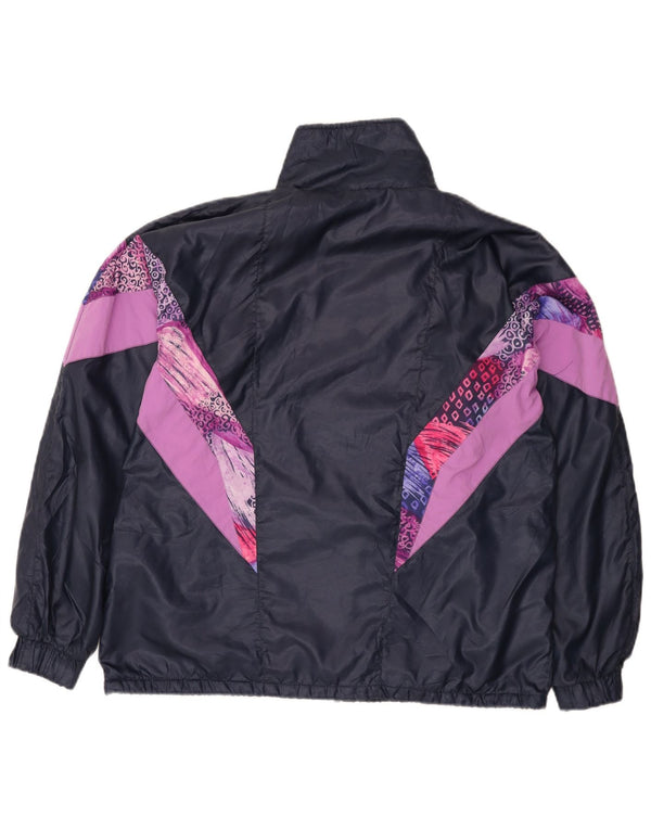 Giacca da tuta reversibile da donna Karhu UK 18 XL Blu navy color block
