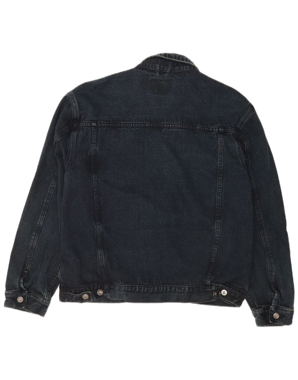 Giacca in denim da uomo Duke UK 42 XL Cotone blu navy classico