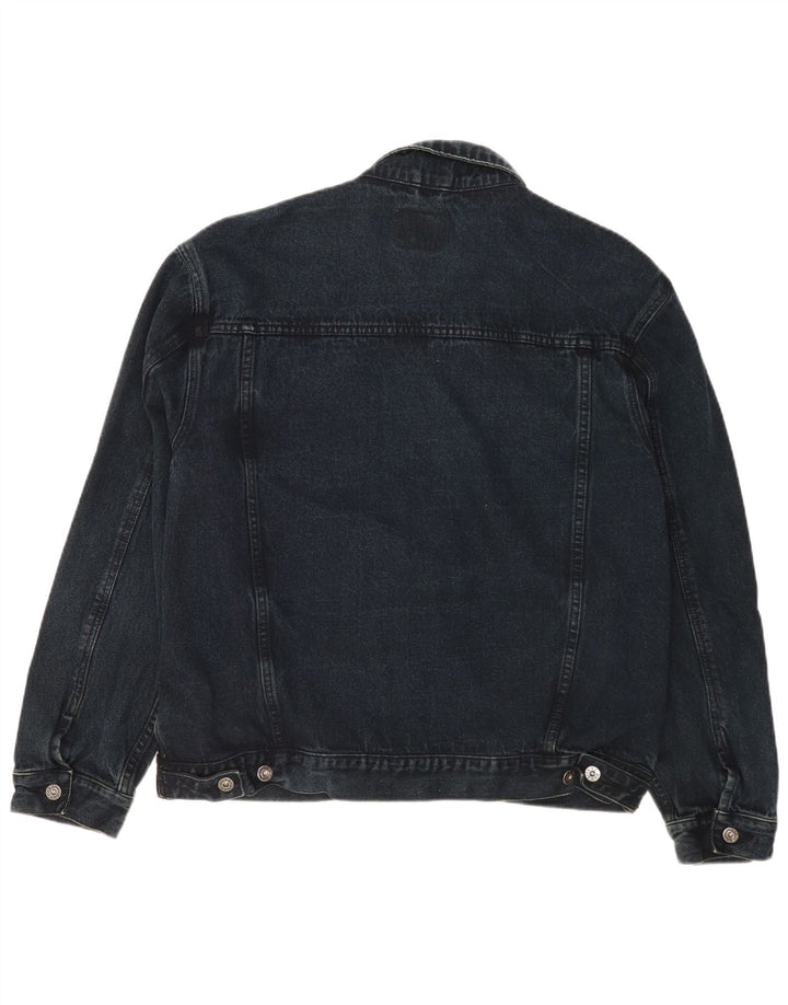Giacca in denim da uomo Duke UK 42 XL Cotone blu navy classico