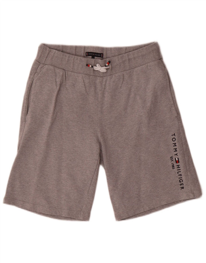 Pantaloncini sportivi grafici da ragazzo Tommy Hilfiger 15-16 anni Grigi