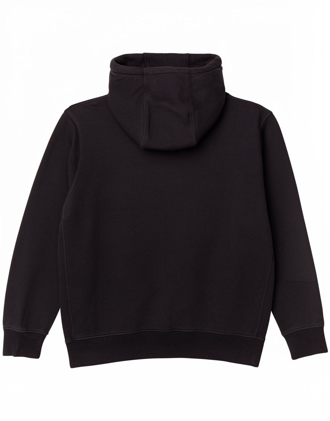 Felpa con cappuccio grafica Nike da uomo in cotone nero medio