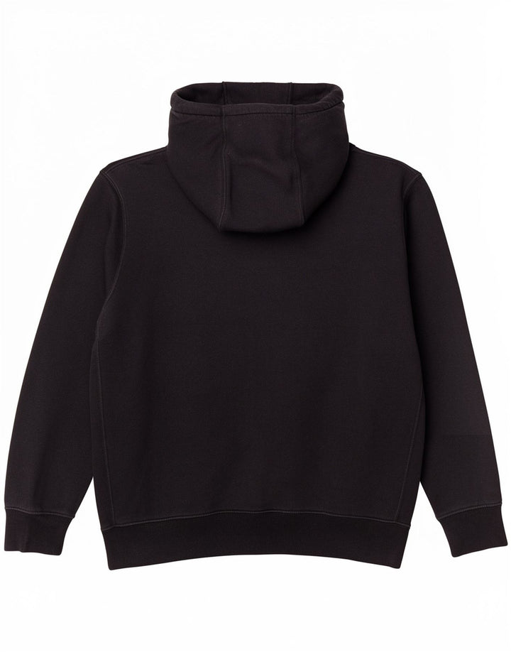 Felpa con cappuccio grafica Nike da uomo in cotone nero medio