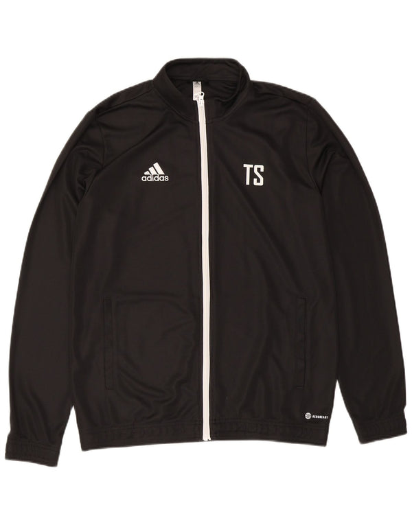 Giacca da ginnastica da uomo Adidas Aeroready Graphic, grande, colore nero