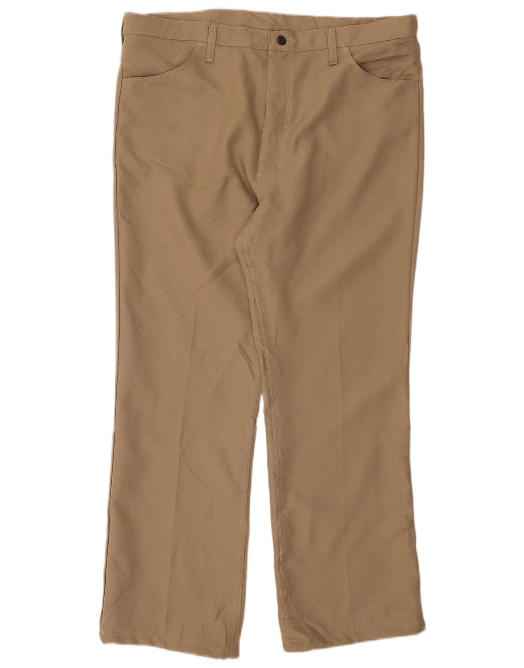 Pantaloni casual dritti da uomo Wrangler W40 L29 Poliestere beige