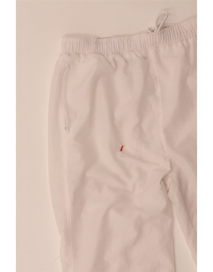 REEBOK Mens Tracksuit Trousers Medium White Polyester Vintage Reebok and Second-Hand Reebok from Messina Hembry 