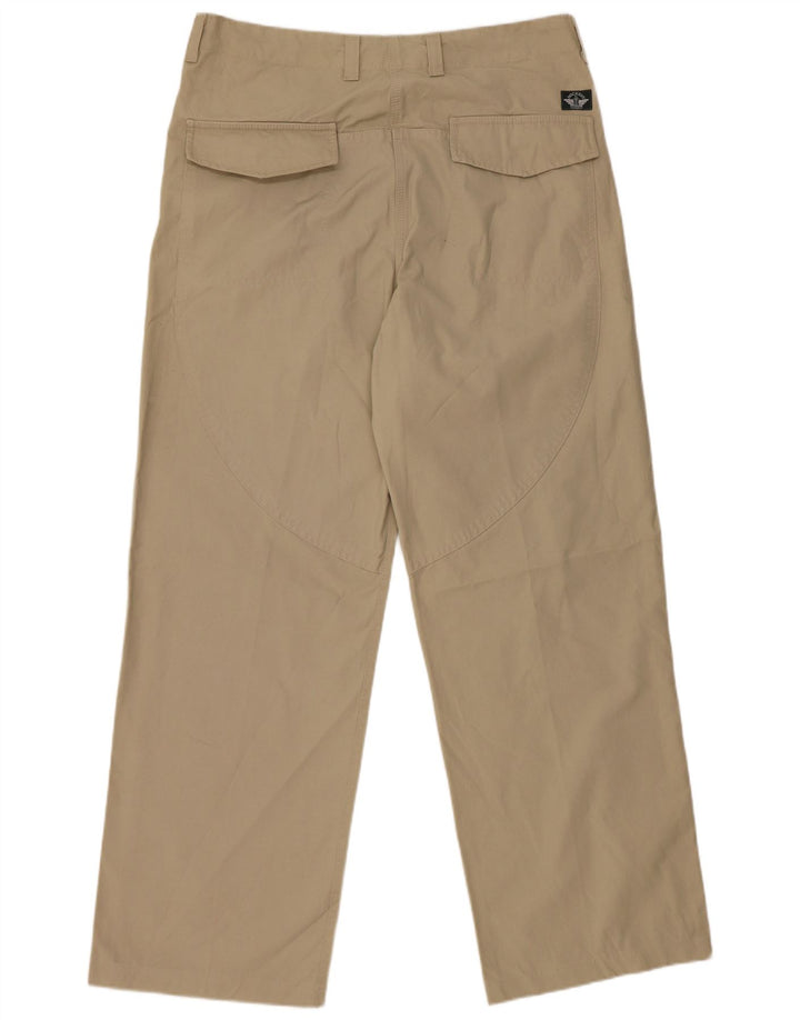Pantaloni dritti da uomo Dockers W34 L31 in cotone beige