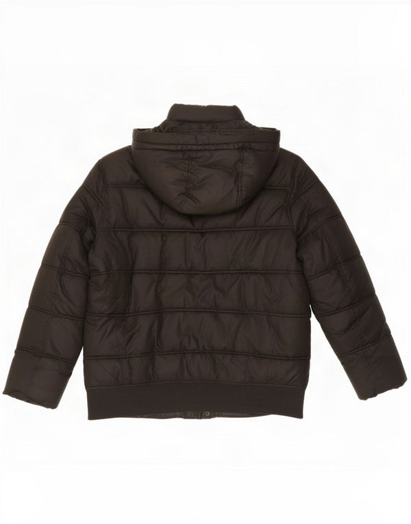 G-Star Giacca imbottita con cappuccio da uomo UK 46 3XL Nero Poliestere