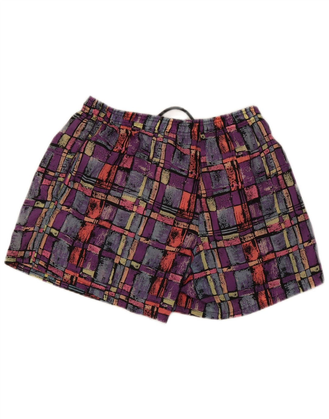 Pantaloncini da bagno uomo Santostefano piccoli geometrici multicolori in poliammide