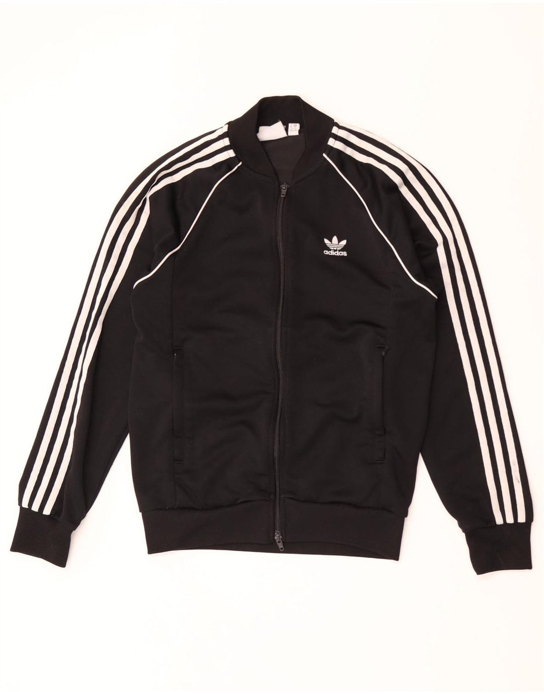 Giacca da ginnastica da uomo Adidas Small nera in poliestere