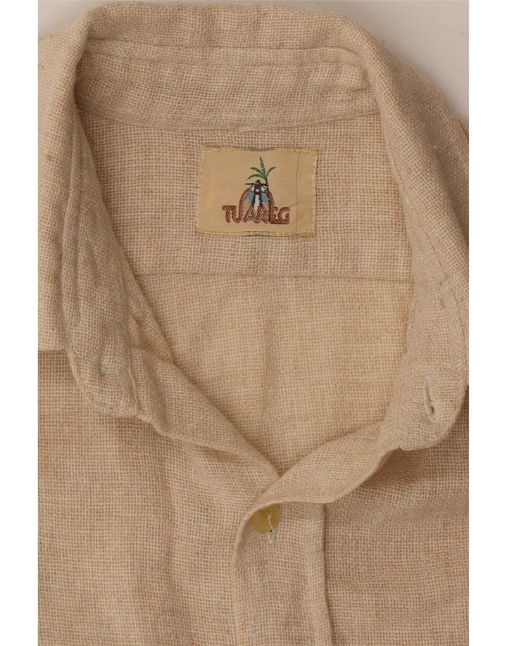 Tuareg Camicia da uomo piccola Beige