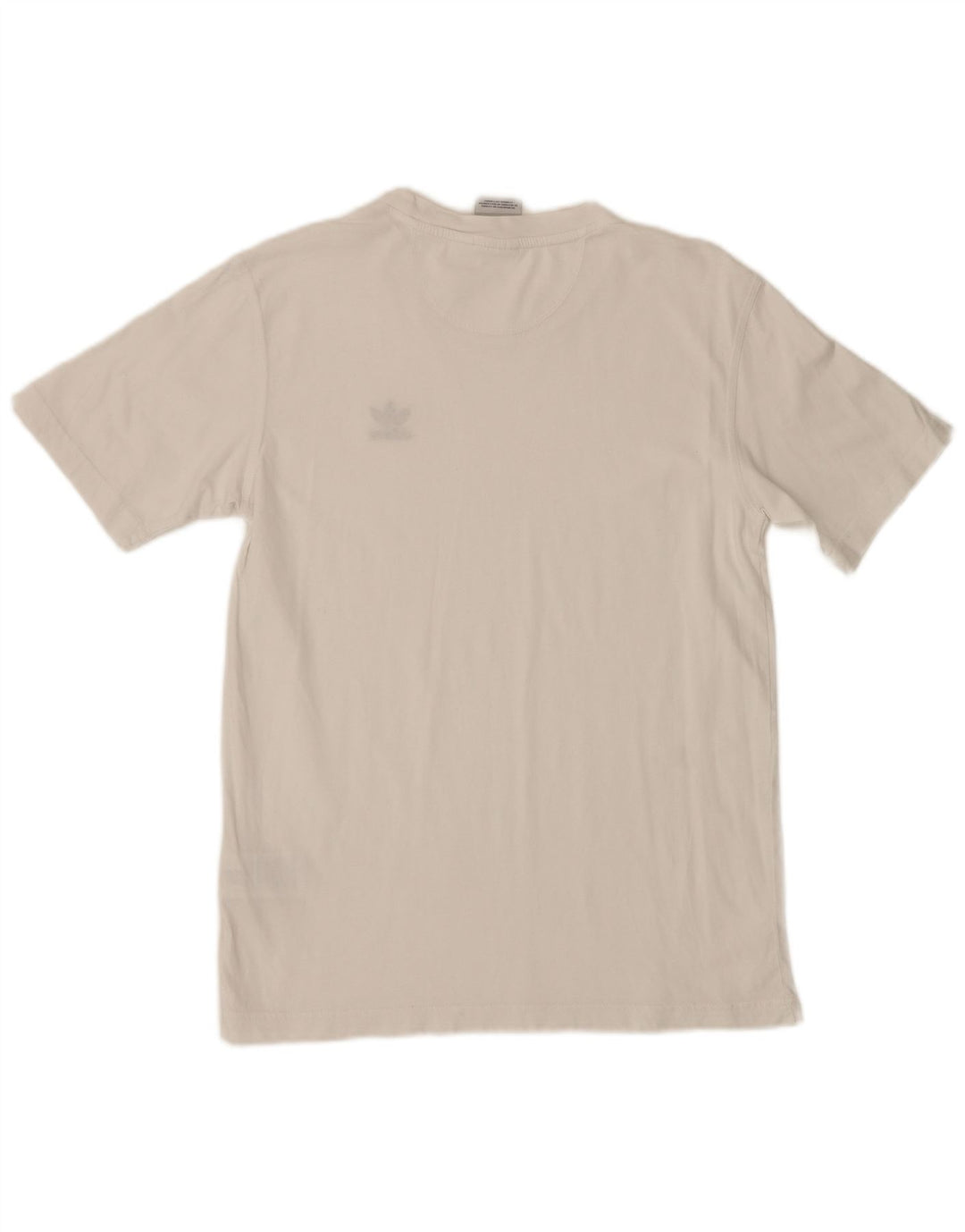 T-shirt da uomo Adidas Top Small in cotone bianco