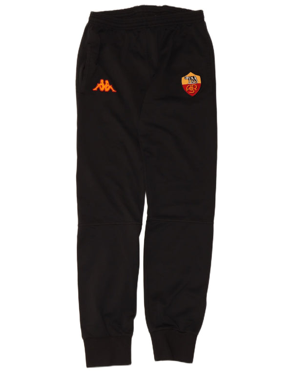 Pantaloni da tuta Kappa Boys As Roma Joggers 13-14 anni 2XL Nero