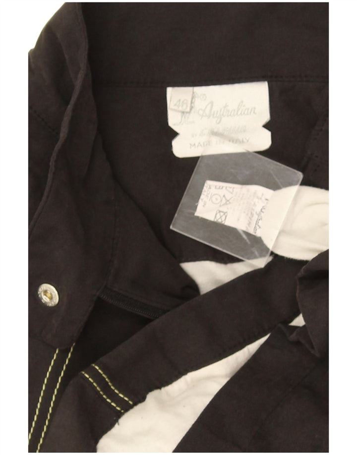 Giubbotto bomber da uomo AUSTRALIAN L'ALPINA IT 46 Small Nero Poliestere