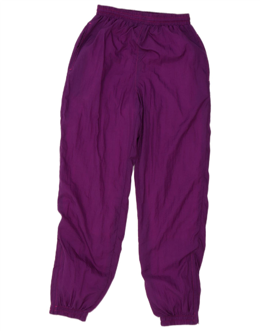 Tuta intera da donna vintage UK 12 Poliammide color block viola medio