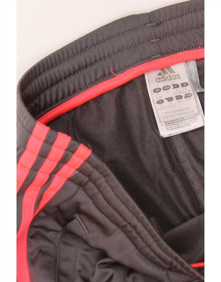 Pantaloni da tuta da donna Adidas UK 8/10 Small Grigio Poliestere